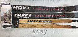 Hoyt Satori Medium Maple Finish ILF Limbs