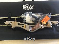 Hoyt Satori Recurve Bow 19 Riser Left Hand 2017 Buckskin Limb Available