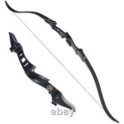 ILF 60 Recurve Bow 17 Riser 20-50lbs Limbs American Hunting Bow Archery Target