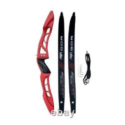 ILF 68 Recurve Bow 25 Aluminum Riser 20-40lbs Archery Target Hunting Shooting