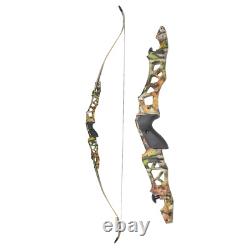 ILF Recurve Bow 30-60Ibs 64 Takedown RH Aluminium Riser Archery Hunting Target