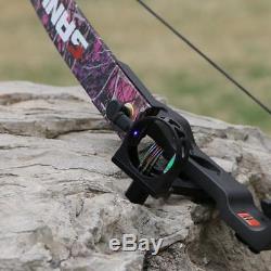 IRQ 40Lbs Take Down Recurve Bow Archer 60'' RH Target Practice Hunting Longbow
