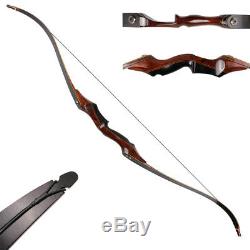 IRQ Archery Takedown Recurve Bow 58,40lbs Hunting Target Longbow RH Wood Riser