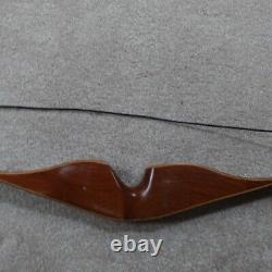 Indian Archery Magnum Hunter Vintage Recurve Bow Brown 45lbs. 52in. Right Hand