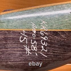 Item 3880 Bear Archery Recurve Bow Grizzly 45# 58 AMO Twisted Limb