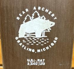 Item 3880 Bear Archery Recurve Bow Grizzly 45# 58 AMO Twisted Limb