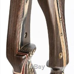 JEKOSEN Wooden Takedown Archery Recurve Bow 62 Hunting Bow Includ Arrows Quiver