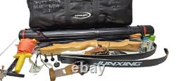 Junxing Archery Recurve Bow 66 at 36 lbs Right Handed Bow Kit