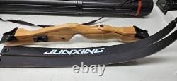 Junxing Archery Recurve Bow 66 at 36 lbs Right Handed Bow Kit