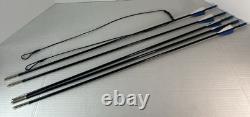 Junxing Recurve Bow F021 45 Green/Black 5 Arrows Included. Open Box