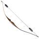 Longbow Hunting Archery Recurve Bow Right Hand With Bow String Silencer