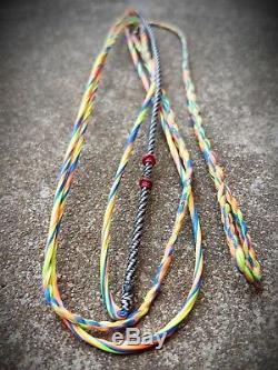 Longbow or recurve Flemish twist bow string custom made using premium material