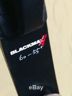 Mint Hoyt BlackOut Excel 21 Riser Right Recurve Bow TradTech 55 Lb ILF Limbs