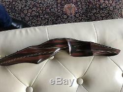 Morrison Cheyenne Recurve Bow Beautiful! Cocobolo Limbs 48#@28 Mid 2000s