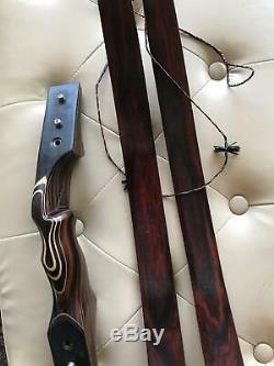 Morrison Cheyenne Recurve Bow Beautiful! Cocobolo Limbs 48#@28 Mid 2000s