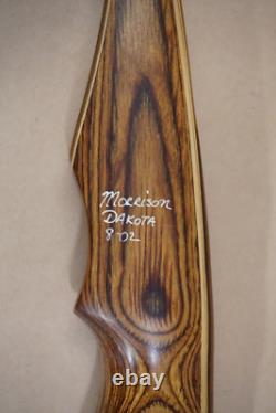 Morrison Dakota Recurve Bow 56 42 @28 Custom Built Bow RH