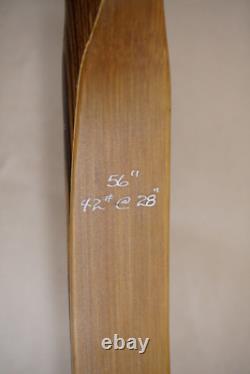 Morrison Dakota Recurve Bow 56 42 @28 Custom Built Bow RH