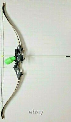 Muzzy Bowfishing Kit Recurve Addict Bow 40 Lb Draw 58 Length