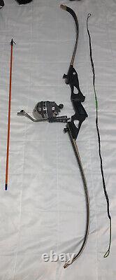 Muzzy Recurve Bowfishing Bow Kit 40 Pound Lbs 58 Inch Long 7505