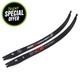 Nika Archery C2 Llim 68 @25 Recurve Bow Limbs Ilf 10% Carbon Fibre 12-50lbs
