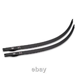 NIKA ARCHERY N3 Recurve Bow Limbs with Carbon Fiber Limb Draw Weight 24-44 lbs