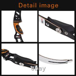 NIKA ARCHERY Recurve Bow 64 S2 ILF Limbs for Powerful Target Shooting 20-36lbs