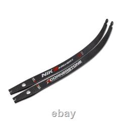 NIKA ARCHERY Recurve Bow Limbs Progress Series C1 Carbon Fiber Limb 18 to 46 lbs