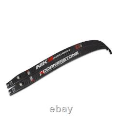 NIKA ARCHERY Recurve Bow Limbs Progress Series C1 Carbon Fiber Limb 18 to 46 lbs