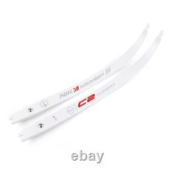 NIKA C2 Bow limbs 12-50lbs Recurve Bow ILF Limb Carbon Fiber 68 @25H White