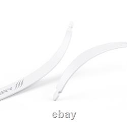 NIKA C2 Bow limbs 12-50lbs Recurve Bow ILF Limb Carbon Fiber 68 @25H White