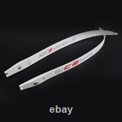 NIKA C2 Bow limbs 12-50lbs Recurve Bow ILF Limb Carbon Fiber 68 @25H White
