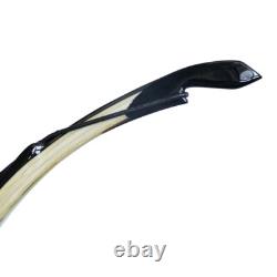 New Arrival 60'' Archery SiCai Traditional Recurve Bow 3K Carbon Competition Bow
