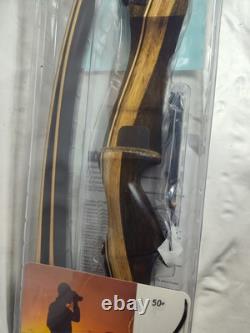 New Fleetwood Sage 62 50# Recurve Bow Traditional Wooden Bow (#2420-50)
