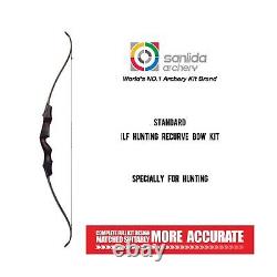 New Sanlida Hermit X8 Standard ILF Takedown Hunting Recurve Bow for Adults an