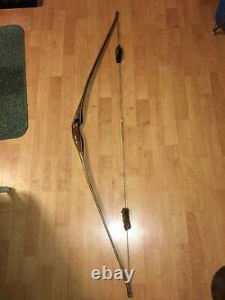 Nice 58 58# Super Shrew Special Custom Rh Long Bow Archery Longbow Mccullough