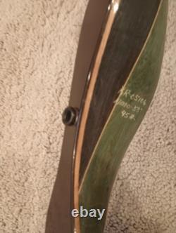 Nice Vintage 1973-76 Bear Grizzly Recurve Bow- 58, 45#@28, RH
