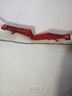 Nice Vintage Bear 76er Take Down Recurve Bow Traditional Red & White