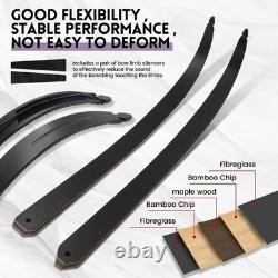 Obert Archery Takedown Recurve Bow 60Inch Traditional Hunting Bows Bamboo Core