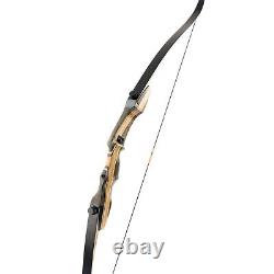 October Mountain Smoky Mountain Hunter Recurve Bow 62 inch 45 lbs. Left Hand