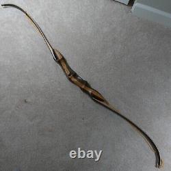 Old Mountain Edge Vintage Recurve Bow Brown 60lbs. 62in. Right Hand