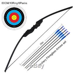Outdoor Recurve Bow and Arrow Set Archery Training Toy 40LB