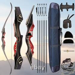 PMZ 60 Recurve Bow 25lb Beginner Hunting Target Practice Bow for Outdoor