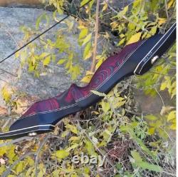 PMZ 60 Recurve Bow Set 20-60lbs Takedown Traditional Archery Bow for Hunting