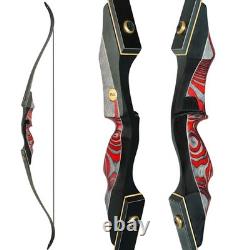 PMZ 60 Takedown Recurve Bow Set 20-60lbs Traditional Hunting Kit RH