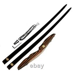 PMZ 64'' Takedown Traditional Longbow Recurve Bow Hunting Bow for Adult 30lbs