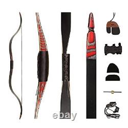 PMZ Archery 58 Recurve Bow Horsebow Longbow Traditional Bow Archery Set