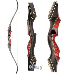 PMZ Archery 60 Takedown Recurve Bow Set Traditional Hunting Bow 20lbs-60lbs