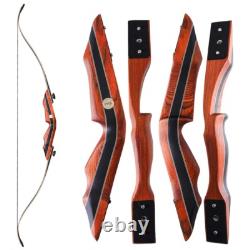 PMZ Archery 60 Takedown Recurve Bow Set Traditional Hunting Bow Kit Oak Limbs