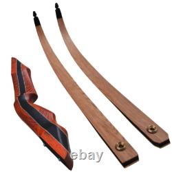 PMZ Archery 60 Takedown Recurve Bow Set Traditional Hunting Bow Kit Oak Limbs