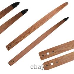 PMZ Archery 60 Takedown Recurve Bow Set Traditional Hunting Bow Kit Oak Limbs